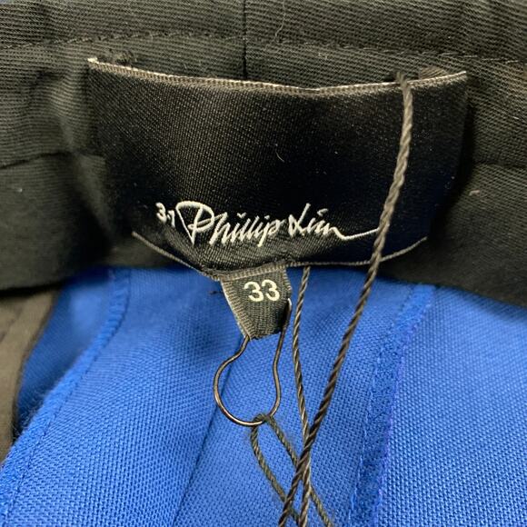 3.1 PHILLIP LIM Size 40 Royal Blue Wool Blend Notch Lapel Suit - Picture 10 of 11